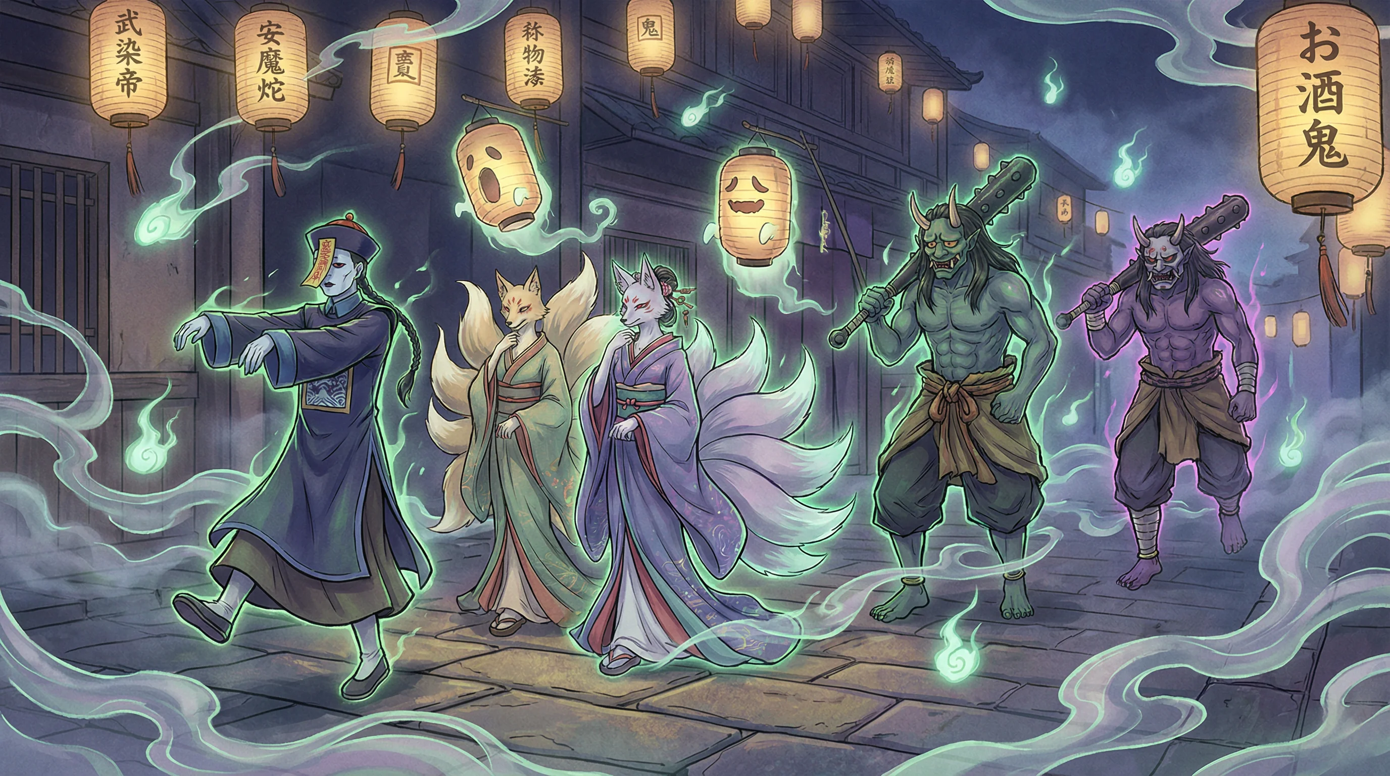 百鬼夜行 - heiliaowang 中日鬼怪动漫